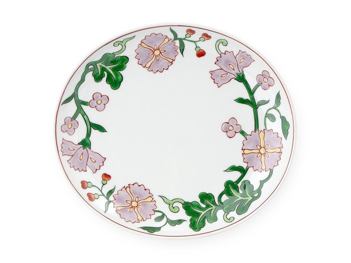 【源右衛門窯/Gen Emon Kiln / GOODS】の赤絵更紗唐花紋 楕円皿・大 / 赤絵更紗唐花紋 No.3 楕円皿・大 インテリア・キッズ・メンズ・レディースファッション・服の通販 founy(ファニー) https://founy.com/ インド Indian Textile オーバル Oval Design 皿 Plate, Dish テーブル Table, Dining Table パーティ Party, Party Style フォルム Silhouette, Form プレート Plate, Dish 送料無料 Free Shipping |ID: prp329100004947521 ipo3291000000037129152