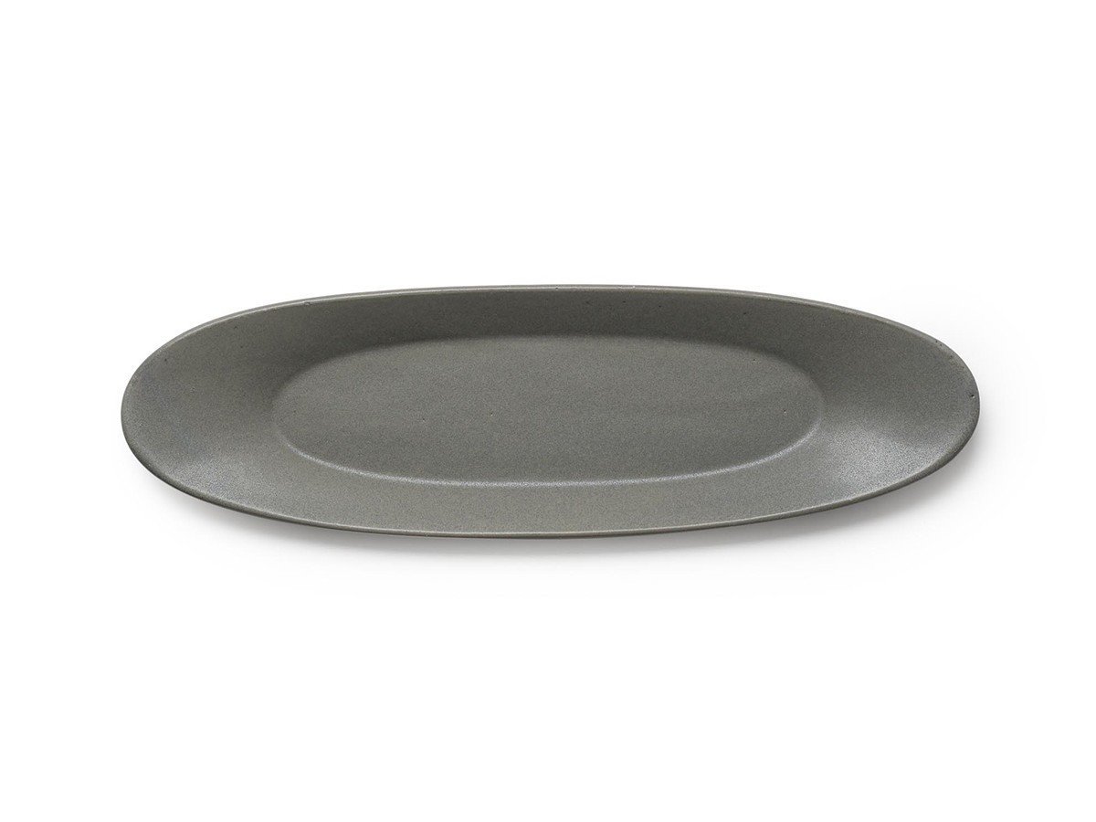 【サードセラミックス/3RD CERAMICS / GOODS】のDAENZARA / 楕円皿 L インテリア・キッズ・メンズ・レディースファッション・服の通販 founy(ファニー) 　スリム　Slim, Slim Fit　テーブル　Table, Dining Table　プレート　Plate, Dish　皿　Plate, Dish　チャコール|ID: prp329100004947576 ipo3291000000037129394