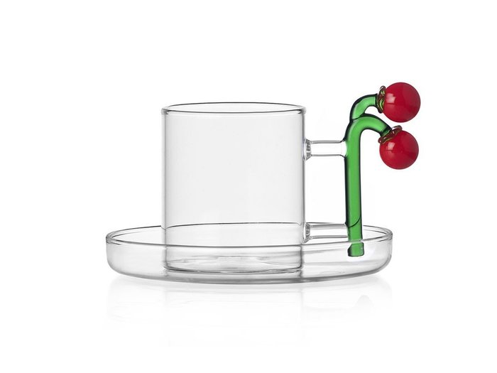 【イッケンドルフ ミラノ/ICHENDORF MILANO / GOODS】のVegetables Coffee Cup Tomatoes / ベジタブル デミタスカップ & ソーサー トマト 100ml インテリア・キッズ・メンズ・レディースファッション・服の通販 founy(ファニー) https://founy.com/ ガラス Glass, Glassware テーブル Table, Dining Table フォルム Silhouette, Form モチーフ Motif, Design Theme |ID: prp329100004947593 ipo3291000000037129456