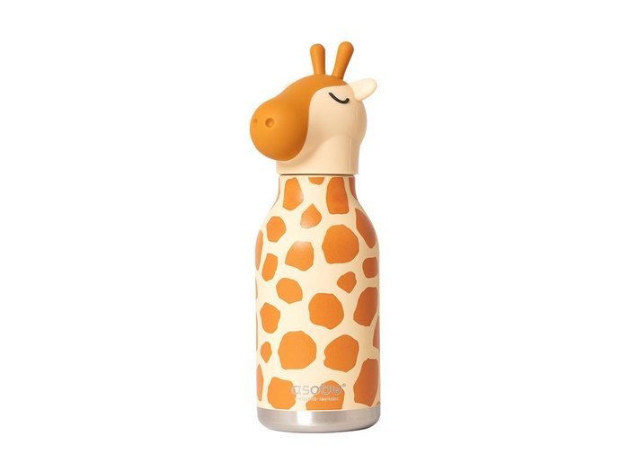 【アソブ/asobu / GOODS】のBESTIE BOTTLE Giraffe / ベスティ ボトル キリン インテリア・キッズ・メンズ・レディースファッション・服の通販 founy(ファニー) https://founy.com/ ウォーター Water キャラクター Character, Licensed Characters シリコン Silicone, Silicone Material テーブル Table, Dining Table パウダー Powder, Soft Tone ベスト Vest, Waistcoat モチーフ Motif, Design Theme |ID: prp329100004947599 ipo3291000000037129477
