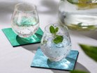 【箔一/HAKUICHI / GOODS】のSTARDUST COCKTAIL GLASS / スターダスト カクテルグラス M 左から、ゴールド、シルバー|ID: prp329100004947605 ipo3291000000037129511
