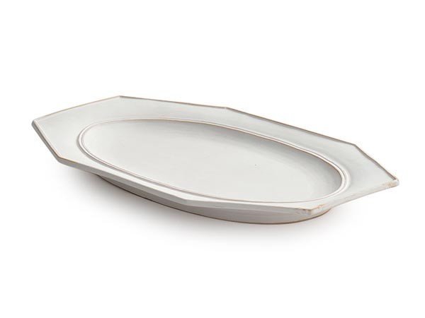 【ミシンポタリークリエーション/MISHIM POTTERY CREATION / GOODS】のStiLL octagon plate / スティル オクタゴンプレート(胡粉) インテリア・キッズ・メンズ・レディースファッション・服の通販 founy(ファウニー) https://founy.com/ アンティーク Antique-Inspired 皿 Plate, Dish テーブル Table, Dining Table ハンド Hand, Handmade プレート Plate, Dish |ID: prp329100004947649 ipo3291000000037129701