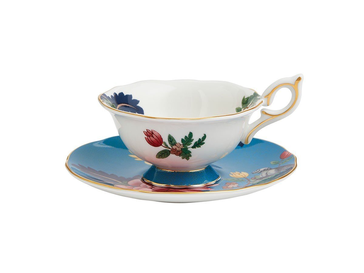 【ウェッジウッド/WEDGWOOD / GOODS】のWONDERLUST SAPPHIRE GARDEN TEACUP & SAUCER / ワンダーラスト サファイアガーデン ティーカップ & ソーサー 人気、トレンドファッション・服の通販 founy(ファニー) 　送料無料　Free Shipping　インド　Indian Textile　ガーデン　Garden, Gardening　コレクション　Collection, Seasonal Line　テーブル　Table, Dining Table　 other-1|ID: prp329100004947653 ipo3291000000037129722