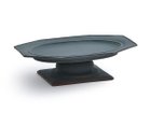 【ミシンポタリークリエーション/MISHIM POTTERY CREATION / GOODS】のStiLL octagon plate + stand / スティル オクタゴンプレート + スタンド(藍墨茶) -|ID: prp329100004947686 ipo3291000000037129853
