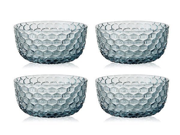 【カルテル/Kartell / GOODS】のJELLIES FAMILY SMALL BOWL / ジェリーズファミリー ボウル4個セット インテリア・キッズ・メンズ・レディースファッション・服の通販 founy(ファニー) 　アウトドア　Outdoor Clothing　ガラス　Glass, Glassware　テーブル　Table, Dining Table　送料無料　Free Shipping　ライトブルー|ID: prp329100004947713 ipo3291000000037129983