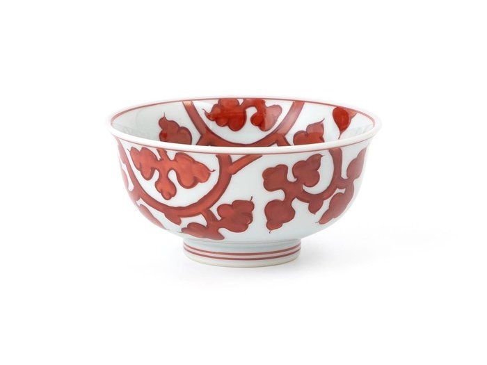 【源右衛門窯/Gen Emon Kiln / GOODS】の赤絵唐草文 飯碗 / 赤絵唐草文 飯碗 インテリア・キッズ・メンズ・レディースファッション・服の通販 founy(ファニー) https://founy.com/ シンプル Simple, Minimal テーブル Table, Dining Table フォルム Silhouette, Form |ID: prp329100004947728 ipo3291000000037130046