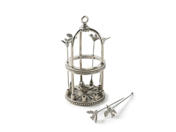 【アトリエ ジュンコ/Atelier Junko / GOODS】のBird Cage Cocktail Pick Set / バードケージ ピックセット インテリア・キッズ・メンズ・レディースファッション・服の通販 founy(ファニー) https://founy.com/ 送料無料 Free Shipping スタンド Stand Collar, Upright Stand テーブル Table, Dining Table ハンド Hand, Handmade モチーフ Motif, Design Theme |ID: prp329100004947738 ipo3291000000037130089