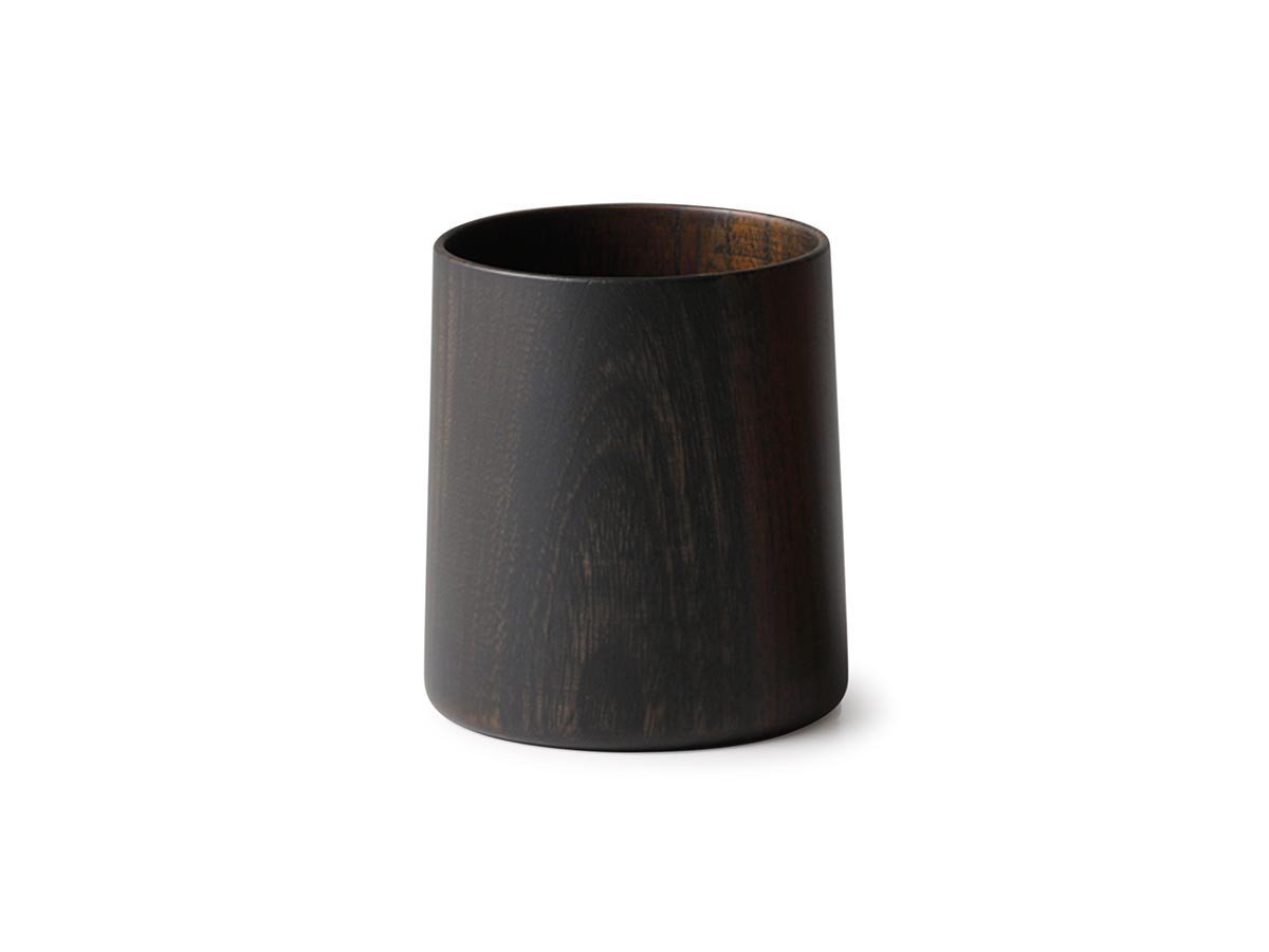 【我戸幹男商店/GATOMIKIO / GOODS】のSAIBI Wooden Cup M / さいび ウッデンカップ M インテリア・キッズ・メンズ・レディースファッション・服の通販 founy(ファニー) 　グラス　Glass, Eyewear　タンブラー　Tumbler, Travel Mug　テーブル　Table, Dining Table　ブラック|ID: prp329100004947746 ipo3291000000037130120