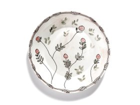 【セラックス/SERAX / GOODS】のMIDNIGHT FLOWERS by MARNI Deep Plate M Mirtillo Nude / ミッドナイトフラワーズ バイ マルニ ディーププレート M ミルティッロヌード 22cm 人気、トレンドファッション・服の通販 founy(ファニー) 送料無料 Free Shipping イタリア Italy イラスト Illustration オレンジ Orange テーブル Table, Dining Table フォルム Silhouette, Form ラベンダー Lavender 手描き Hand-Drawn, Illustrated |ID:prp329100004947756