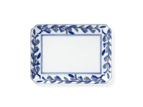 【源右衛門窯/Gen Emon Kiln / GOODS】の染錦紫式部 角平銘々皿 / 染錦紫式部 角平銘々皿 人気、トレンドファッション・服の通販 founy(ファニー) 皿 Plate, Dish テーブル Table, Dining Table 定番 Standard, Basic Item フォルム Silhouette, Form プレート Plate, Dish 送料無料 Free Shipping |ID:prp329100004947757