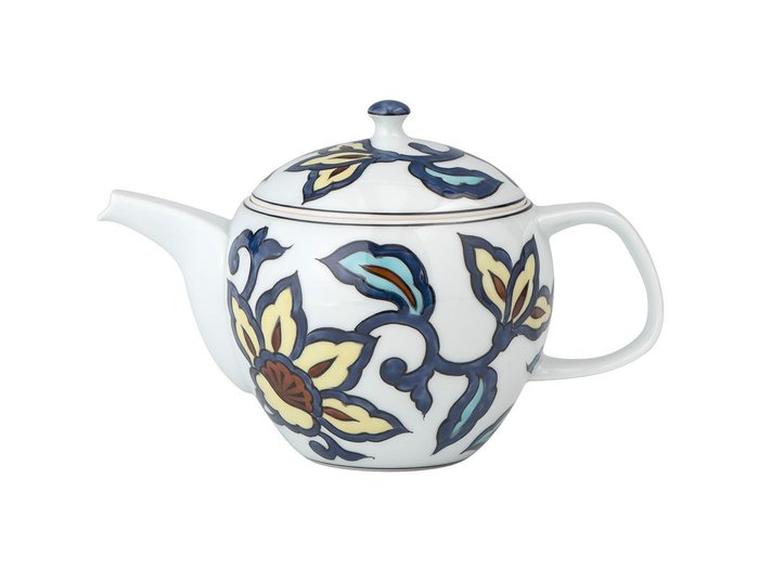 【源右衛門窯/Gen Emon Kiln / GOODS】の赤絵更紗唐花紋 後手急須 / 赤絵更紗唐花紋 No.2 後手急須 インテリア・キッズ・メンズ・レディースファッション・服の通販 founy(ファニー) https://founy.com/ 送料無料 Free Shipping インド Indian Textile テーブル Table, Dining Table フォルム Silhouette, Form |ID: prp329100004947795 ipo3291000000037130338