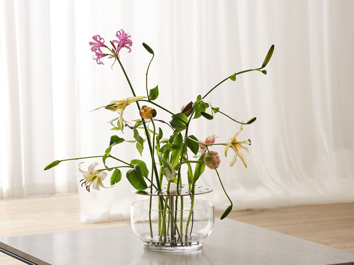 【フリッツ ハンセン/FRITZ HANSEN / GOODS】のIKEBANA VASE / イケバナ ベース ラージ インテリア・キッズ・メンズ・レディースファッション・服の通販 founy(ファニー) 　送料無料　Free Shipping　アクセサリー　Fashion Accessories　コレクション　Collection, Seasonal Line　フラワー　Flower, Floral　ホーム・キャンプ・アウトドア・お取り寄せ　Home Living / Home & Lifestyle / Camping Gear / Outdoor Camping　家具・インテリア　Home Furniture & Interior. Stylish & Functional Living Spaces　その他 インテリア雑貨、家具　Home Decor & Furniture Extras　ステンレススチール|ID: prp329100004948009 ipo3291000000037131556