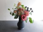 【ミシンポタリークリエーション/MISHIM POTTERY CREATION / GOODS】のStiLL flowervase / スティル フラワーベース(藍墨茶) -|ID: prp329100004948102 ipo3291000000037132064