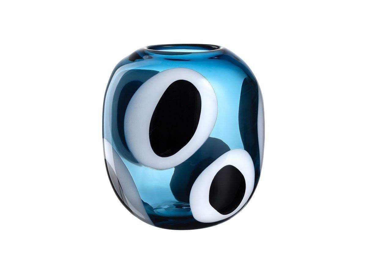 【レオナルド/LEONARDO / GOODS】のOCCHI BLU Vase / オーキ ブルー ベース 高さ21cm 人気、トレンドファッション・服の通販 founy(ファニー) 　送料無料　Free Shipping　オーバル　Oval Design　ガラス　Glass, Glassware　フォルム　Silhouette, Form　フラワー　Flower, Floral　ホーム・キャンプ・アウトドア・お取り寄せ　Home Living / Home & Lifestyle / Camping Gear / Outdoor Camping　家具・インテリア　Home Furniture & Interior. Stylish & Functional Living Spaces　その他 インテリア雑貨、家具　Home Decor & Furniture Extras　 other-1|ID: prp329100004948164 ipo3291000000037132327