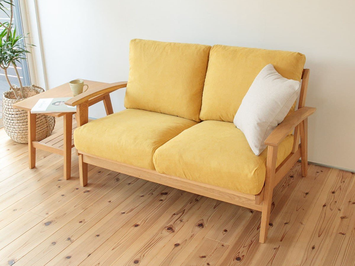 【ドアーズリビングプロダクツ/DOORS LIVING PRODUCTS / GOODS】のBothy Chiffon Sofa 2P / ボシー シフォンソファ 2P インテリア・キッズ・メンズ・レディースファッション・服の通販 founy(ファニー) 　シフォン　Chiffon, Lightweight Fabric　スタンダード　Standard, Basic　ファブリック　Fabric, Textile　フィット　Fit, Slim Fit　フレーム　Frame, Outline　リラックス　Relax, Relaxed Fit　ホーム・キャンプ・アウトドア・お取り寄せ　Home Living / Home & Lifestyle / Camping Gear / Outdoor Camping　家具・インテリア　Home Furniture & Interior. Stylish & Functional Living Spaces　ソファー　Couches & Sofas　張地:イエロー|ID: prp329100004956431 ipo3291000000037190158