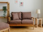 【ドアーズリビングプロダクツ/DOORS LIVING PRODUCTS / GOODS】のBothy Chiffon Sofa 2P / ボシー シフォンソファ 2P 張地:ブラウン|ID: prp329100004956431 ipo3291000000037190162