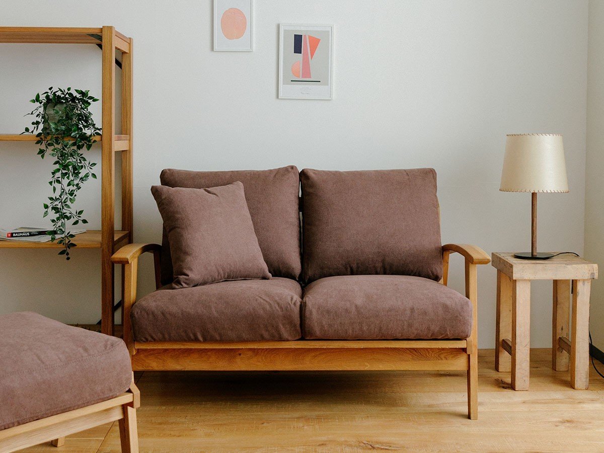 【ドアーズリビングプロダクツ/DOORS LIVING PRODUCTS / GOODS】のBothy Chiffon Sofa 2P / ボシー シフォンソファ 2P インテリア・キッズ・メンズ・レディースファッション・服の通販 founy(ファニー) 　シフォン　Chiffon, Lightweight Fabric　スタンダード　Standard, Basic　ファブリック　Fabric, Textile　フィット　Fit, Slim Fit　フレーム　Frame, Outline　リラックス　Relax, Relaxed Fit　ホーム・キャンプ・アウトドア・お取り寄せ　Home Living / Home & Lifestyle / Camping Gear / Outdoor Camping　家具・インテリア　Home Furniture & Interior. Stylish & Functional Living Spaces　ソファー　Couches & Sofas　張地:ブラウン|ID: prp329100004956431 ipo3291000000037190162