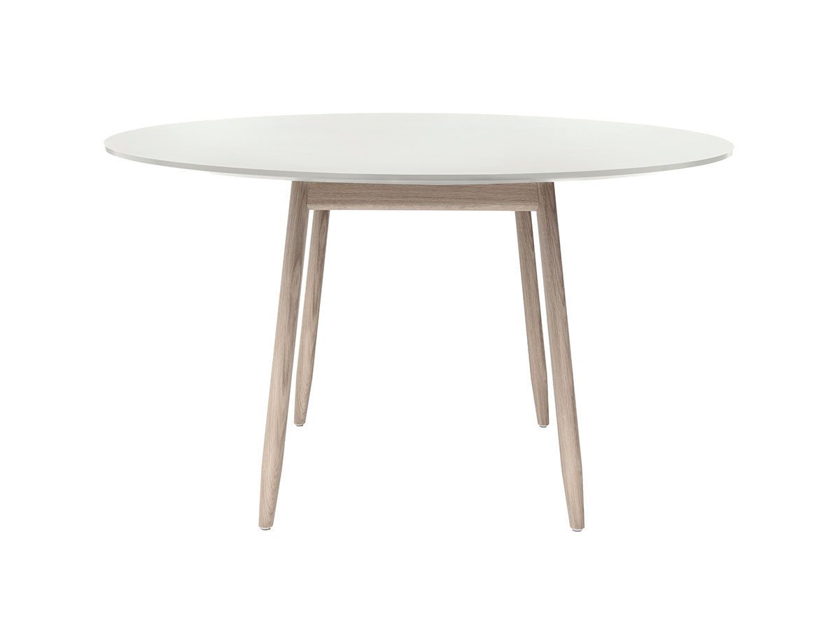 【マスプロダクションズ/MASSPRODUCTIONS / GOODS】のICHA TABLE ROUND / イチャ テーブル ラウンド インテリア・キッズ・メンズ・レディースファッション・服の通販 founy(ファニー) 　エレガント 上品　Elegant　スリム　Slim, Slim Fit　テーブル　Table, Dining Table　フレーム　Frame, Outline　ラウンド　Round, Round Neck　ホーム・キャンプ・アウトドア・お取り寄せ　Home Living / Home & Lifestyle / Camping Gear / Outdoor Camping　家具・インテリア　Home Furniture & Interior. Stylish & Functional Living Spaces　テーブル　Dining, Coffee & Side Tables　ダイニングテーブル・食卓テーブル　Dining Tables　マッシュルーム × ホワイトオイルドオーク|ID: prp329100004956453 ipo3291000000037190342