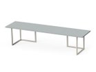 【スティール/stiiilll / GOODS】のTable Set / テーブルセット メラミン天板 ハーフ + スチール脚 S 天板グレー、脚部グレー|ID: prp329100004956456 ipo3291000000037275492