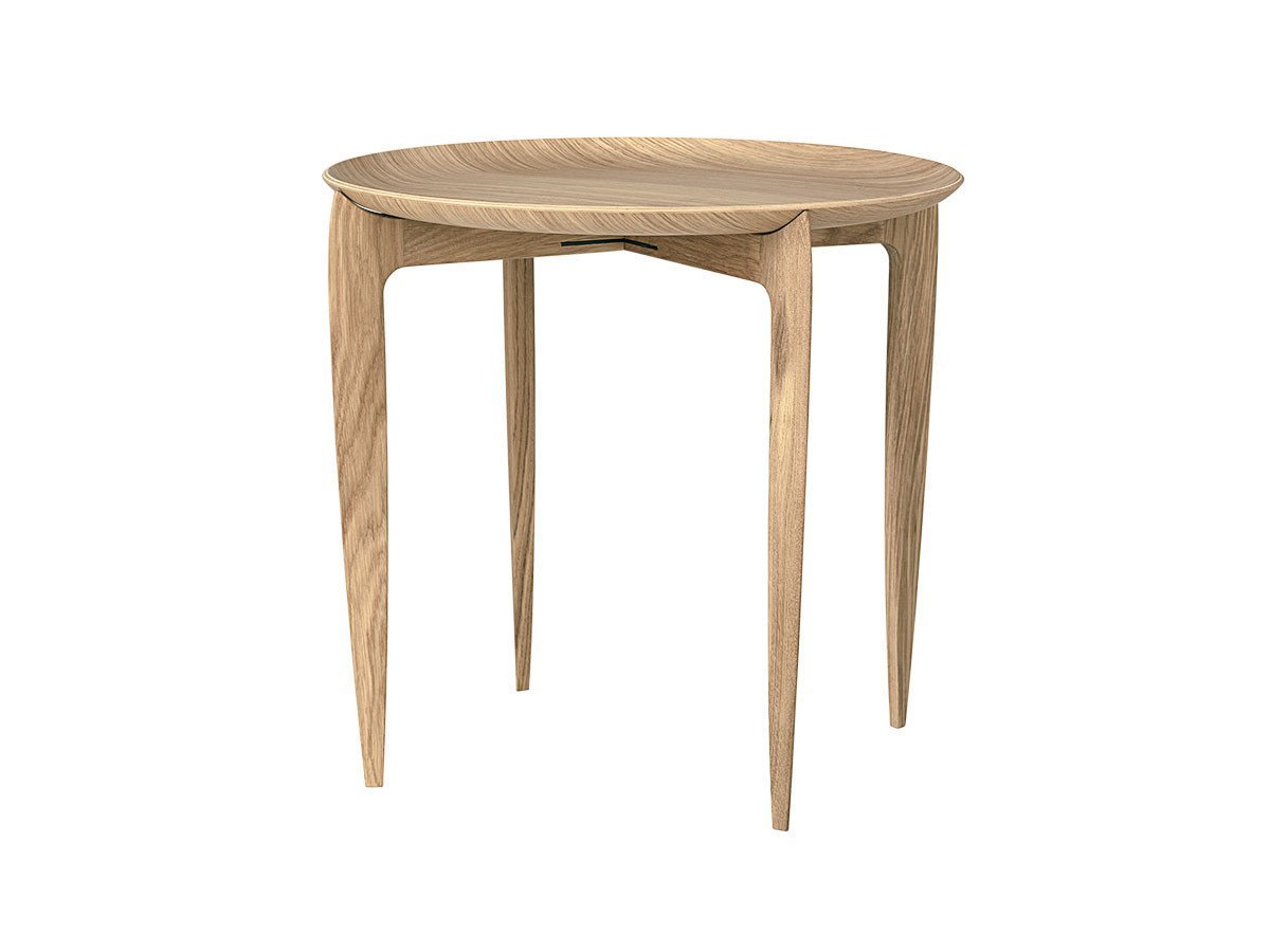 【フリッツ ハンセン/FRITZ HANSEN / GOODS】のTRAY TABLE / トレイテーブル 直径45cm インテリア・キッズ・メンズ・レディースファッション・服の通販 founy(ファニー) 　送料無料　Free Shipping　エレガント 上品　Elegant　テーブル　Table, Dining Table　ホーム・キャンプ・アウトドア・お取り寄せ　Home Living / Home & Lifestyle / Camping Gear / Outdoor Camping　家具・インテリア　Home Furniture & Interior. Stylish & Functional Living Spaces　テーブル　Dining, Coffee & Side Tables　サイドテーブル・ナイトテーブル　Side & End Tables　ホーム・キャンプ・アウトドア・お取り寄せ　Home Living / Home & Lifestyle / Camping Gear / Outdoor Camping　家具・インテリア　Home Furniture & Interior. Stylish & Functional Living Spaces　テーブル　Dining, Coffee & Side Tables　折りたたみテーブル・伸縮テーブル　Folding & Extendable Tables　オーク|ID: prp329100004956462 ipo3291000000037190405
