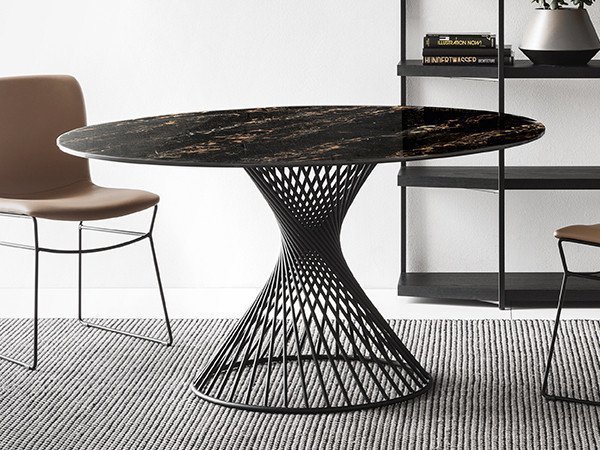 【カリガリス/Calligaris / GOODS】のVORTEX / ヴォルテックス セラミック天板 CS/4108-FD 140 インテリア・キッズ・メンズ・レディースファッション・服の通販 founy(ファニー) 　テーブル　Table, Dining Table　フレーム　Frame, Outline　ラウンド　Round, Round Neck　ホーム・キャンプ・アウトドア・お取り寄せ　Home Living / Home & Lifestyle / Camping Gear / Outdoor Camping　家具・インテリア　Home Furniture & Interior. Stylish & Functional Living Spaces　テーブル　Dining, Coffee & Side Tables　ダイニングテーブル・食卓テーブル　Dining Tables　|ID: prp329100004956467 ipo3291000000037190442