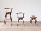 【ヒラシマ/HIRASHIMA / GOODS】のAGILE Round Chair / アジレ ラウンドチェア(張座) フレーム:ウォールナット|ID: prp329100004960216 ipo3291000000037215969