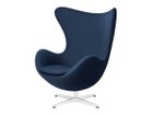 【フリッツ ハンセン/FRITZ HANSEN / GOODS】のEGG / エッグチェア ラウンジチェア 3316 張地:1153 ブルーユニ(クリスチャンハウン)、脚部:サテン仕|ID: prp329100004960218 ipo3291000000037216036