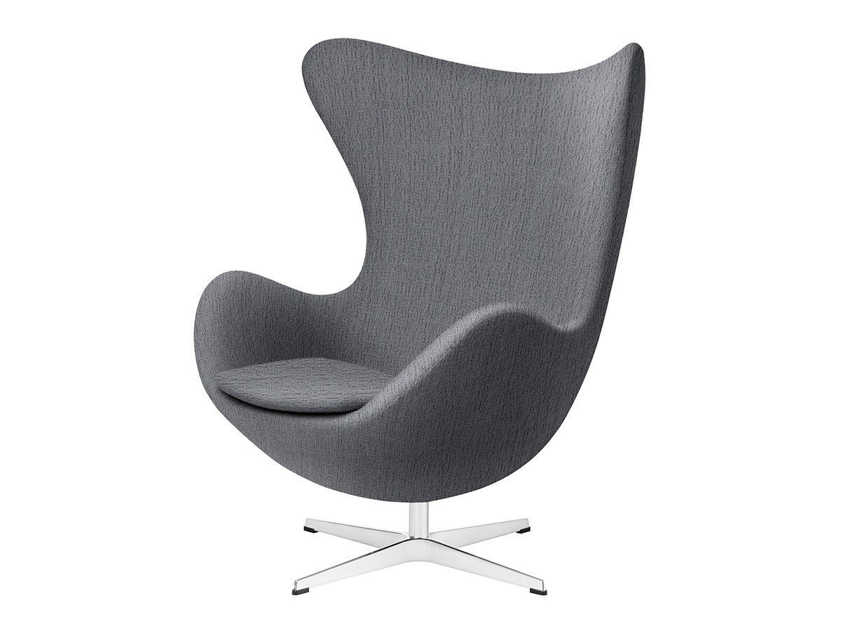 【フリッツ ハンセン/FRITZ HANSEN / GOODS】のEGG / エッグチェア ラウンジチェア 3316 インテリア・キッズ・メンズ・レディースファッション・服の通販 founy(ファニー) 　インナー　Innerwear　ドロップ　Drop Shoulder, Dropped Style　ファブリック　Fabric, Textile　おすすめ　Recommended / Our Picks　ホーム・キャンプ・アウトドア・お取り寄せ　Home Living / Home & Lifestyle / Camping Gear / Outdoor Camping　家具・インテリア　Home Furniture & Interior. Stylish & Functional Living Spaces　チェア・椅子　Seating & Chairs　ラウンジチェア・リクライナー　Lounge Chairs / Recliners　張地:1171 ライトグレー(クリスチャンハウン)、脚部:サテン仕|ID: prp329100004960218 ipo3291000000037216047