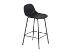 【ムート/MUUTO / GOODS】のFIBER COUNTER STOOL W. BACKREST TUBE BASE / ファイバーカウンタースツール バックレスト チューブベース カラー(座面シェル):ブラック / ブラック|ID: prp329100004960219 ipo3291000000037216062
