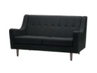 【スウィッチ/SWITCH / GOODS】のRichie Sofa 2P / リッチー 2人掛けソファ 張地:F-26 NC ブラック(Sシリーズ)|ID: prp329100004960230 ipo3291000000037216180