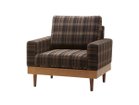【スウィッチ/SWITCH / GOODS】のMaverick Sofa 1P / マーベリック 1人掛けソファ 張地:F-40 ガルボ ダークブラウン(Tシリーズ)|ID: prp329100004960232 ipo3291000000037216188