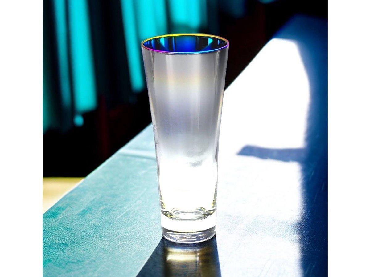 【プログレス/PROGRESS / GOODS】のMarriage / マリッジ ビアグラス インテリア・キッズ・メンズ・レディースファッション・服の通販 founy(ファニー) 　ガラス　Glass, Glassware　グラス　Glass, Eyewear　コーティング　Coating, Coated Finish　スマート　Smart, Elegant　タンブラー　Tumbler, Travel Mug　テーブル　Table, Dining Table　フォルム　Silhouette, Form　モチーフ　Motif, Design Theme　オーロラ|ID: prp329100004960248 ipo3291000000037216430