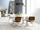 【ハーマンミラー/Herman Miller / GOODS】のEames Molded Plywood Dining Chair / イームズ プライウッド ダイニングチェア メタルレッグ DCM. BK / DCM. 47 大人の最旬トレンドファッション＆コーディネート founy(ファウニー) フィット Fit, Slim Fit 軽量 Lightweight, Ultra Light ホーム・キャンプ・アウトドア・お取り寄せ Home Living / Home & Lifestyle / Camping Gear / Outdoor Camping 家具・インテリア Home Furniture & Interior. Stylish & Functional Living Spaces チェア・椅子 Seating & Chairs ダイニングチェア・木製チェア Dining Chairs thumbnail ウッド:ウォールナット、ベーストリバレントクローム|ID: prp329100004963480 ipo3291000000037241894