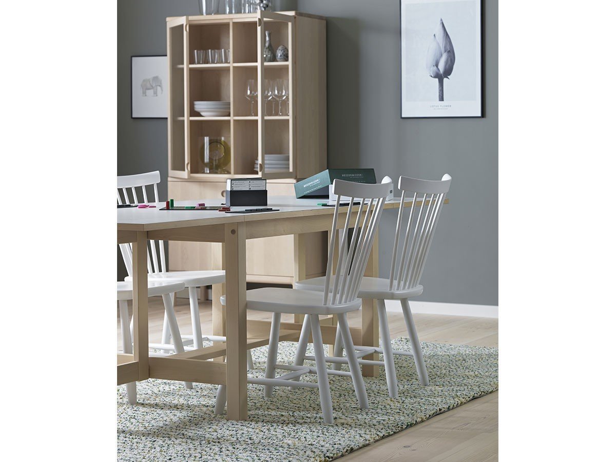 【北の住まい設計社/KITANOSUMAISEKKEISHA / GOODS】のLilla Aland / リッラ・オーランド インテリア・キッズ・メンズ・レディースファッション・服の通販 founy(ファニー) 　シンプル　Simple, Minimal　バランス　Balance, Style Balance　送料無料　Free Shipping　ホーム・キャンプ・アウトドア・お取り寄せ　Home Living / Home & Lifestyle / Camping Gear / Outdoor Camping　家具・インテリア　Home Furniture & Interior. Stylish & Functional Living Spaces　チェア・椅子　Seating & Chairs　ダイニングチェア・木製チェア　Dining Chairs　ホワイト(塗装仕上)|ID: prp329100004963496 ipo3291000000037242104