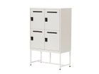 【ワークプラス/Work Plus / GOODS】のFLEX-WIZ STORAGE DOOR / フレックスウィズ ストレージ ドア(スチール脚) 本体ホワイト、脚部ホワイト、サイズ:4ドア|ID: prp329100004963579 ipo3291000000037242706