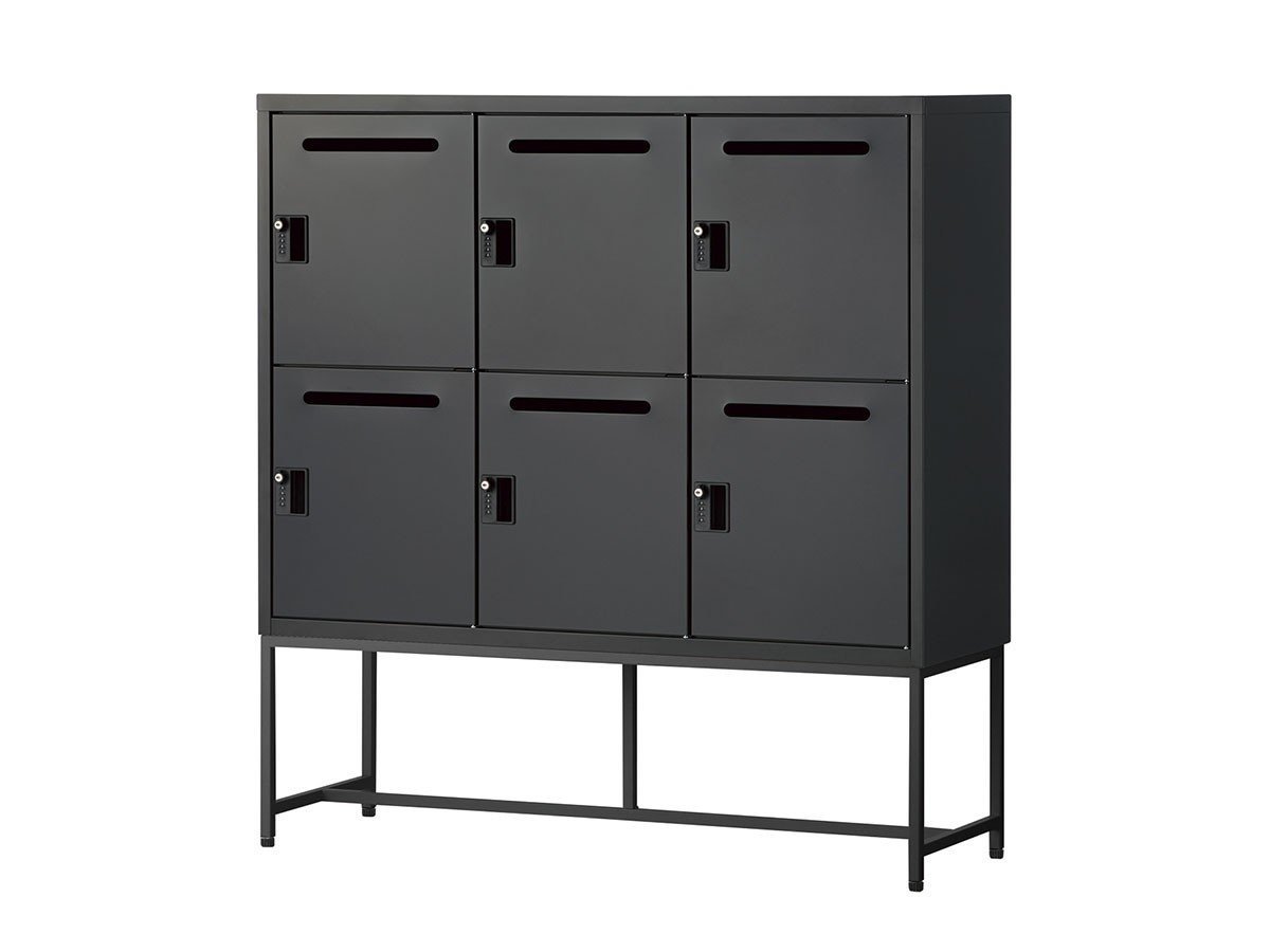 【ワークプラス/Work Plus / GOODS】のFLEX-WIZ STORAGE DOOR / フレックスウィズ ストレージ ドア(スチール脚) インテリア・キッズ・メンズ・レディースファッション・服の通販 founy(ファニー) 　送料無料　Free Shipping　シンプル　Simple, Minimal　スタイリッシュ　Stylish, Fashionable　スリム　Slim, Slim Fit　ベーシック　Basic, Essential　ホーム・キャンプ・アウトドア・お取り寄せ　Home Living / Home & Lifestyle / Camping Gear / Outdoor Camping　家具・インテリア　Home Furniture & Interior. Stylish & Functional Living Spaces　収納家具・キャビネット　Storage Furniture　収納キャビネット・扉付き棚　Cabinet / Storage Cabinet　本体ブラック、脚部ブラック、サイズ:6ドア|ID: prp329100004963579 ipo3291000000037242716
