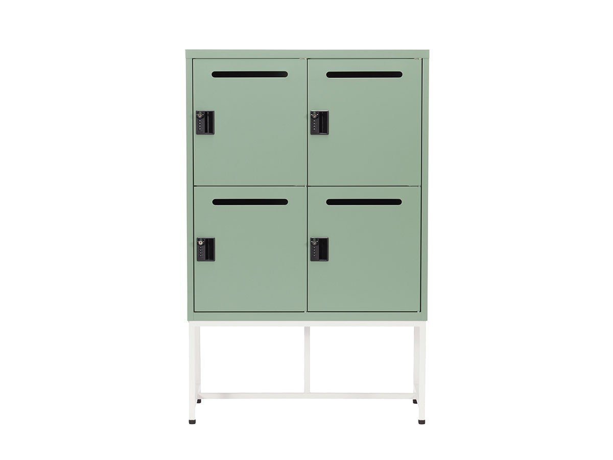 【ワークプラス/Work Plus / GOODS】のFLEX-WIZ STORAGE DOOR / フレックスウィズ ストレージ ドア(スチール脚) インテリア・キッズ・メンズ・レディースファッション・服の通販 founy(ファニー) 　送料無料　Free Shipping　シンプル　Simple, Minimal　スタイリッシュ　Stylish, Fashionable　スリム　Slim, Slim Fit　ベーシック　Basic, Essential　ホーム・キャンプ・アウトドア・お取り寄せ　Home Living / Home & Lifestyle / Camping Gear / Outdoor Camping　家具・インテリア　Home Furniture & Interior. Stylish & Functional Living Spaces　収納家具・キャビネット　Storage Furniture　収納キャビネット・扉付き棚　Cabinet / Storage Cabinet　本体オリーブ、脚部ホワイト、サイズ:4ドア|ID: prp329100004963579 ipo3291000000037242726