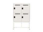 【ワークプラス/Work Plus / GOODS】のFLEX-WIZ STORAGE DOOR / フレックスウィズ ストレージ ドア(スチール脚) 本体ホワイト、脚部ホワイト、サイズ:4ドア|ID: prp329100004963579 ipo3291000000037242729