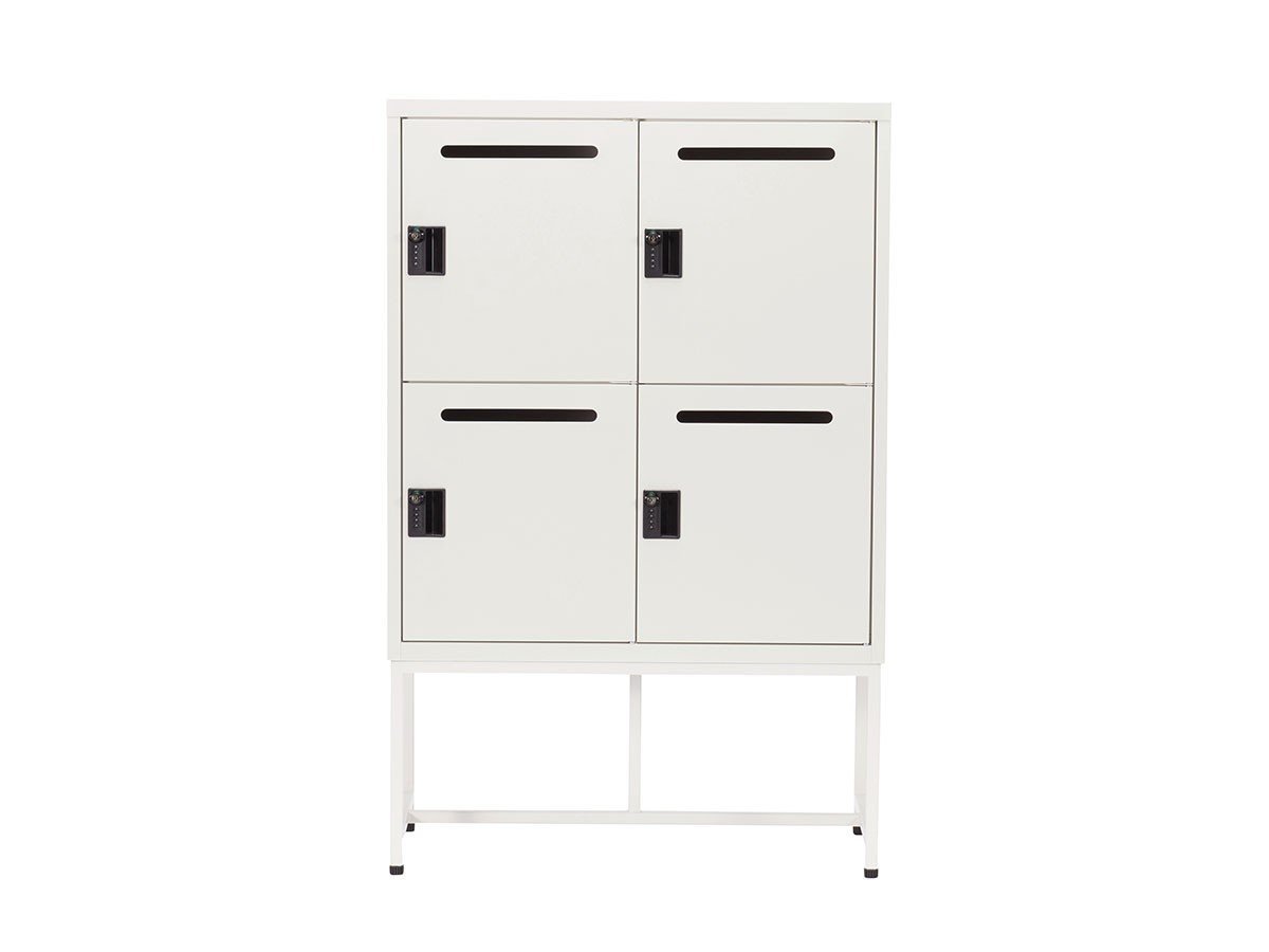 【ワークプラス/Work Plus / GOODS】のFLEX-WIZ STORAGE DOOR / フレックスウィズ ストレージ ドア(スチール脚) インテリア・キッズ・メンズ・レディースファッション・服の通販 founy(ファニー) 　送料無料　Free Shipping　シンプル　Simple, Minimal　スタイリッシュ　Stylish, Fashionable　スリム　Slim, Slim Fit　ベーシック　Basic, Essential　ホーム・キャンプ・アウトドア・お取り寄せ　Home Living / Home & Lifestyle / Camping Gear / Outdoor Camping　家具・インテリア　Home Furniture & Interior. Stylish & Functional Living Spaces　収納家具・キャビネット　Storage Furniture　収納キャビネット・扉付き棚　Cabinet / Storage Cabinet　本体ホワイト、脚部ホワイト、サイズ:4ドア|ID: prp329100004963579 ipo3291000000037242729