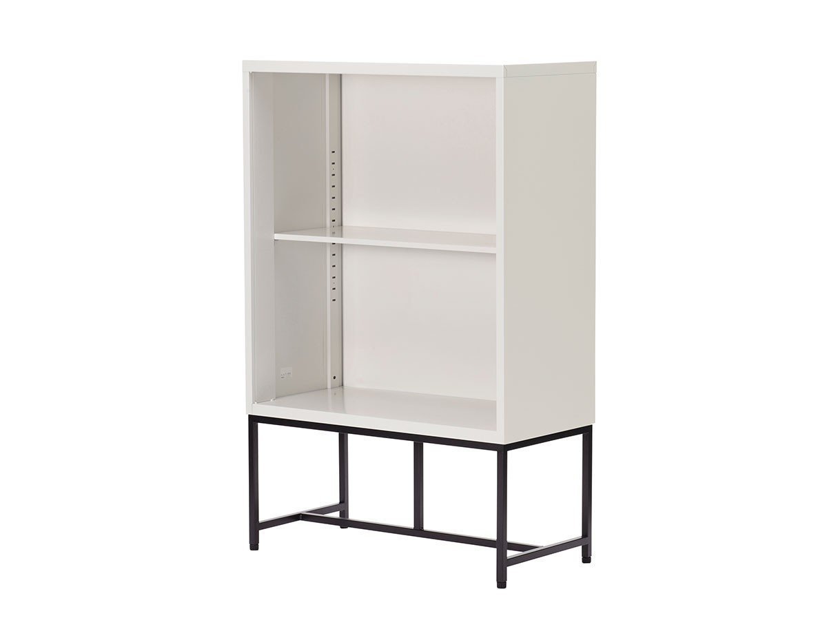 【ワークプラス/Work Plus / GOODS】のFLEX-WIZ STORAGE OPEN / フレックスウィズ ストレージ オープン(スチール脚) インテリア・キッズ・メンズ・レディースファッション・服の通販 founy(ファニー) 　送料無料　Free Shipping　シンプル　Simple, Minimal　スタイリッシュ　Stylish, Fashionable　ステーショナリー　Stationery, Office Supplies　スリム　Slim, Slim Fit　ベーシック　Basic, Essential　ホーム・キャンプ・アウトドア・お取り寄せ　Home Living / Home & Lifestyle / Camping Gear / Outdoor Camping　家具・インテリア　Home Furniture & Interior. Stylish & Functional Living Spaces　収納家具・キャビネット　Storage Furniture　シェルフ・オープンラック・収納棚　Open Shelf Rack　ホーム・キャンプ・アウトドア・お取り寄せ　Home Living / Home & Lifestyle / Camping Gear / Outdoor Camping　家具・インテリア　Home Furniture & Interior. Stylish & Functional Living Spaces　収納家具・キャビネット　Storage Furniture　本棚・マガジンスタンド　Bookshelf/Magazine Rack　本体ホワイト、脚部ブラック、サイズ:幅80cm|ID: prp329100004963589 ipo3291000000037242795