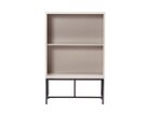 【ワークプラス/Work Plus / GOODS】のFLEX-WIZ STORAGE OPEN / フレックスウィズ ストレージ オープン(スチール脚) 本体グレージュ、脚部ブラック、サイズ:幅80cm|ID: prp329100004963589 ipo3291000000037242810