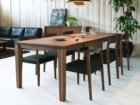 【マスターウォール/MASTERWAL / GOODS】のKRONE DINING TABLE / クローネ ダイニングテーブル インテリア・キッズ・メンズ・レディースファッション・服の通販 founy(ファニー) 　シンプル　Simple, Minimal　テーブル　Table, Dining Table　プレミアム　Premium, High-End　ベーシック　Basic, Essential　ホーム・キャンプ・アウトドア・お取り寄せ　Home Living / Home & Lifestyle / Camping Gear / Outdoor Camping　家具・インテリア　Home Furniture & Interior. Stylish & Functional Living Spaces　テーブル　Dining, Coffee & Side Tables　ダイニングテーブル・食卓テーブル　Dining Tables　ウッド:ウォールナット、サイズ:幅220cm|ID: prp329100004963594 ipo3291000000037242845