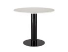 【トム ディクソン/Tom Dixon / GOODS】のTube Base + White Marble Top Round 900 / チューブ ベース + ホワイトマーブルトップ ラウンド 900 ブラック|ID: prp329100004963603 ipo3291000000037242908