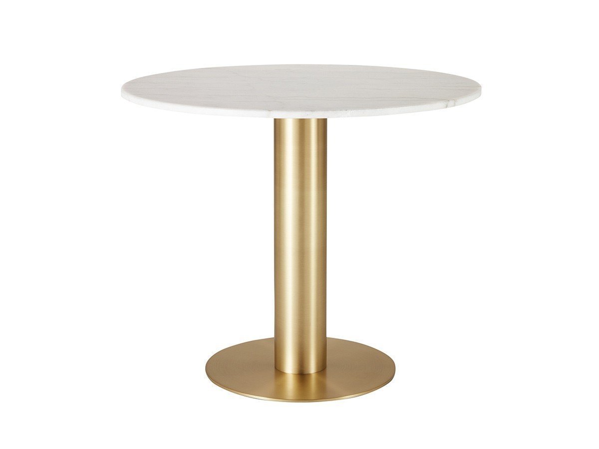 【トム ディクソン/Tom Dixon / GOODS】のTube Base + White Marble Top Round 900 / チューブ ベース + ホワイトマーブルトップ ラウンド 900 インテリア・キッズ・メンズ・レディースファッション・服の通販 founy(ファニー) 　エレガント 上品　Elegant　シンプル　Simple, Minimal　チューブ　Tube, Tube Top　テーブル　Table, Dining Table　フォルム　Silhouette, Form　マーブル　Marble, Marble Pattern　ラウンド　Round, Round Neck　ホーム・キャンプ・アウトドア・お取り寄せ　Home Living / Home & Lifestyle / Camping Gear / Outdoor Camping　家具・インテリア　Home Furniture & Interior. Stylish & Functional Living Spaces　テーブル　Dining, Coffee & Side Tables　ダイニングテーブル・食卓テーブル　Dining Tables　ホーム・キャンプ・アウトドア・お取り寄せ　Home Living / Home & Lifestyle / Camping Gear / Outdoor Camping　家具・インテリア　Home Furniture & Interior. Stylish & Functional Living Spaces　テーブル　Dining, Coffee & Side Tables　カフェテーブル・丸型テーブル　Cafe & Bistro Tables　ブラス|ID: prp329100004963603 ipo3291000000037242911