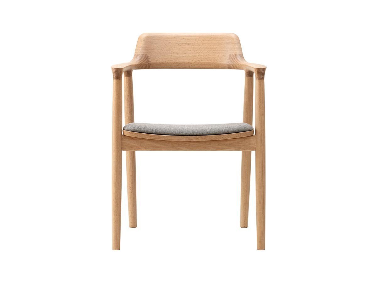 【ヒロシマ/HIROSHIMA / GOODS】のArm Chair / アームチェア 張座(オーク) インテリア・キッズ・メンズ・レディースファッション・服の通販 founy(ファニー) 　シンプル　Simple, Minimal　リラックス　Relax, Relaxed Fit　送料無料　Free Shipping　おすすめ　Recommended / Our Picks　ホーム・キャンプ・アウトドア・お取り寄せ　Home Living / Home & Lifestyle / Camping Gear / Outdoor Camping　家具・インテリア　Home Furniture & Interior. Stylish & Functional Living Spaces　チェア・椅子　Seating & Chairs　ダイニングチェア・木製チェア　Dining Chairs　ホーム・キャンプ・アウトドア・お取り寄せ　Home Living / Home & Lifestyle / Camping Gear / Outdoor Camping　家具・インテリア　Home Furniture & Interior. Stylish & Functional Living Spaces　チェア・椅子　Seating & Chairs　アームチェア・アクセントチェア　Armchairs & Accent Chairs　張地:Melange Nap #4129 ライトグレー(ファブリック M-03)、フレームオーク N|ID: prp329100004967444 ipo3291000000037259462