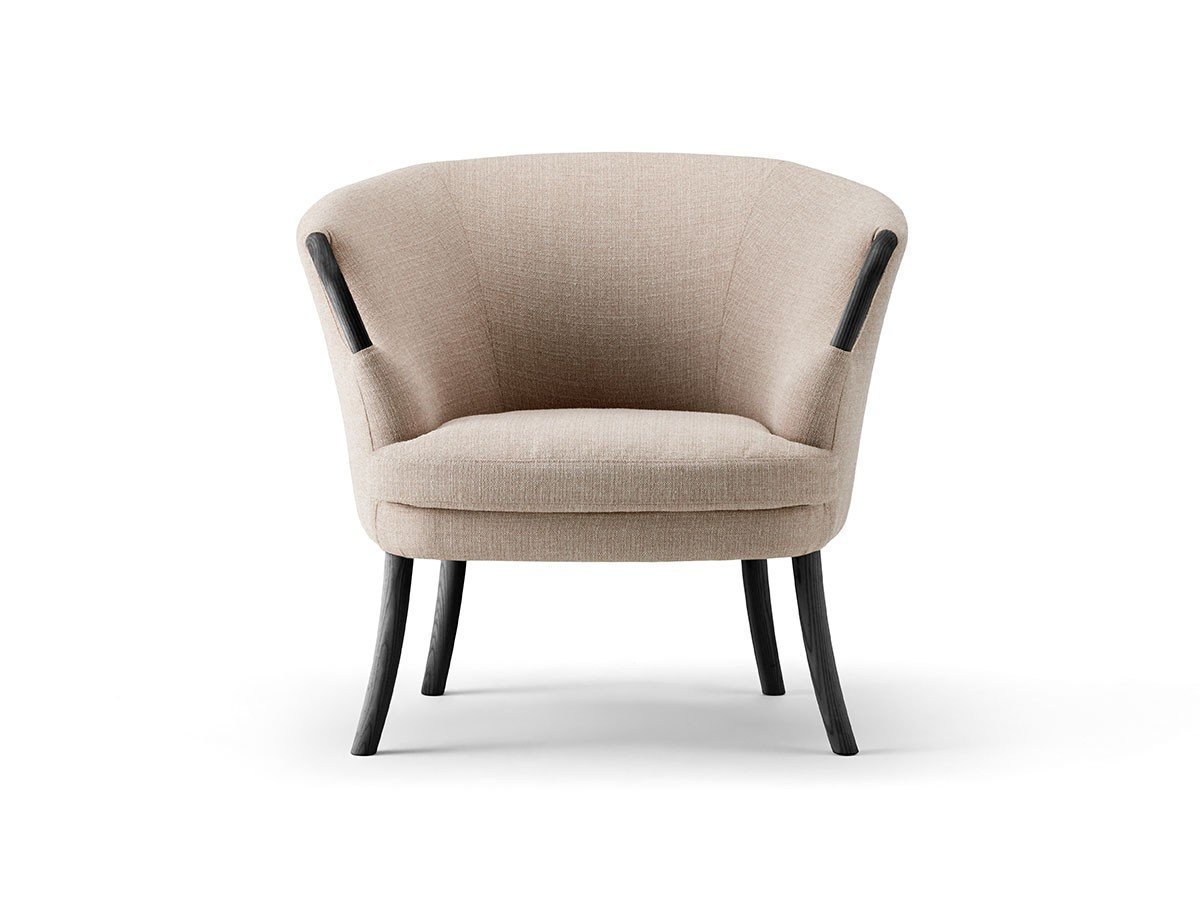 【エレガンス/ELEGANCE / GOODS】のLOUNGE CHAIR / ラウンジチェア インテリア・キッズ・メンズ・レディースファッション・服の通販 founy(ファウニー) 　送料無料　Free Shipping　スマート　Smart, Elegant　フォルム　Silhouette, Form　ラウンド　Round, Round Neck　ホーム・キャンプ・アウトドア・お取り寄せ　Home Living / Home & Lifestyle / Camping Gear / Outdoor Camping　家具・インテリア　Home Furniture & Interior. Stylish & Functional Living Spaces　チェア・椅子　Seating & Chairs　ラウンジチェア・リクライナー　Lounge Chairs / Recliners　張地:ファブリック N1(基本色)、フレーム:ブラック|ID: prp329100004967474 ipo3291000000037259608