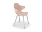 【カリガリス/Calligaris / GOODS】のSAINT TROPEZ / サントロペ CS/1855 シートP24P グロッシーペールピンク、脚部P94 マットオプティックホワイト|ID: prp329100004967498 ipo3291000000037259741