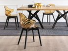 【カリガリス/Calligaris / GOODS】のSAINT TROPEZ / サントロペ CS/1855 シートP276 トランスペアレントアンバー、脚部P15L マットブラック|ID: prp329100004967498 ipo3291000000037259742