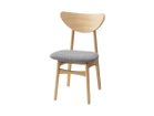 【スウィッチ/SWITCH / GOODS】のKarl dining chair / カール ダイニングチェア 張地:F-38 ヘリンボーン グレー、フレーム:ナチュラル|ID: prp329100004967552 ipo3291000000037259986