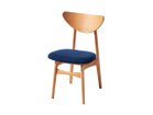 【スウィッチ/SWITCH / GOODS】のKarl dining chair / カール ダイニングチェア 張地:F-38 ヘリンボーン ネイビー(Sシリーズ)、フレーム:ミディアムブラウン|ID: prp329100004967552 ipo3291000000037259989